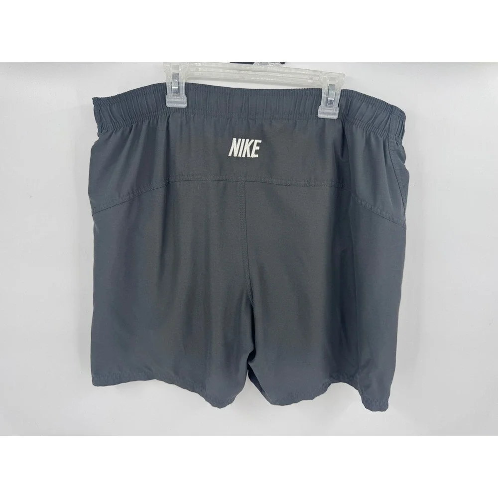 Nike Swim Men Gray Board Shorts‎ Trunks L Mesh Lined NESS4041 026 KO3511